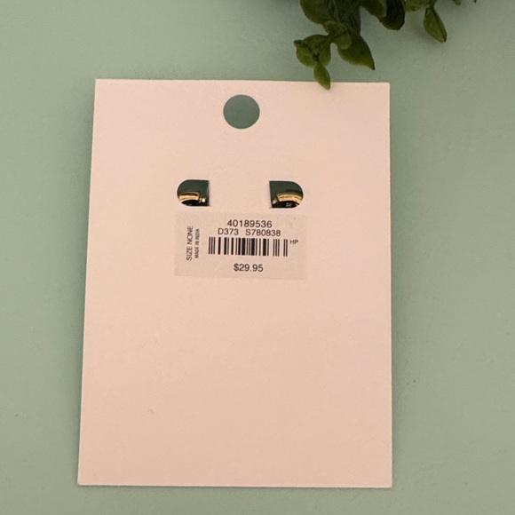 LOFT Silver and Gold Accent Earrings - Picture 4 of 4